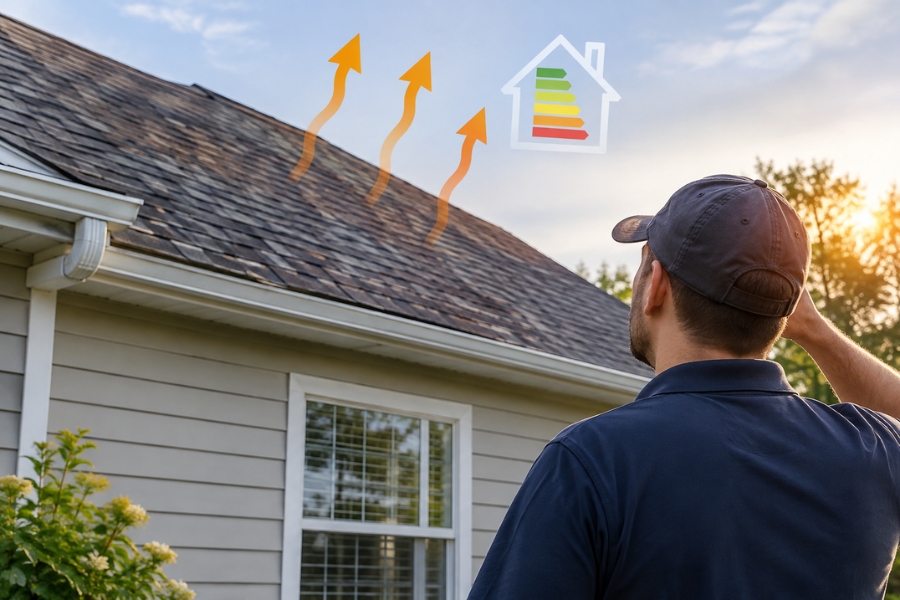 Signs Your Roof May Be Hurting Your Energy Efficiency